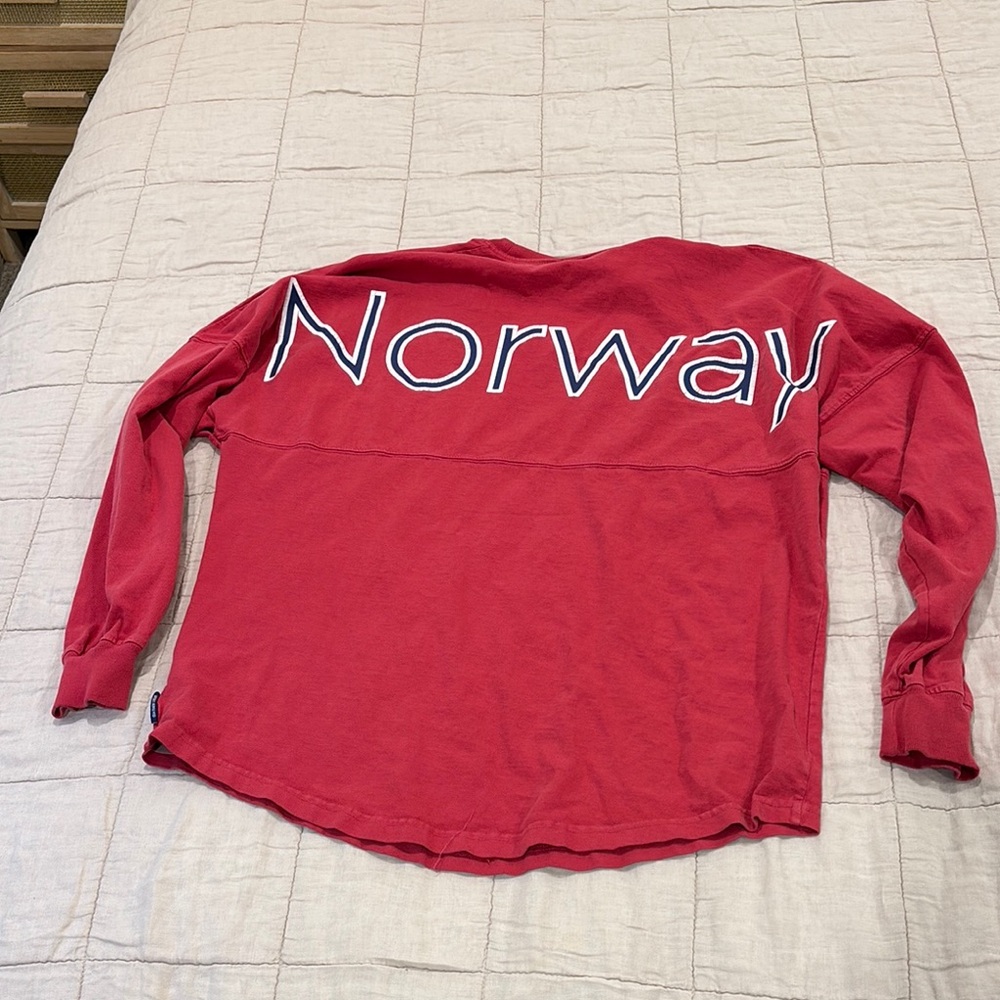 Disney Epcot Norway Long Sleeve Spirit Jersey